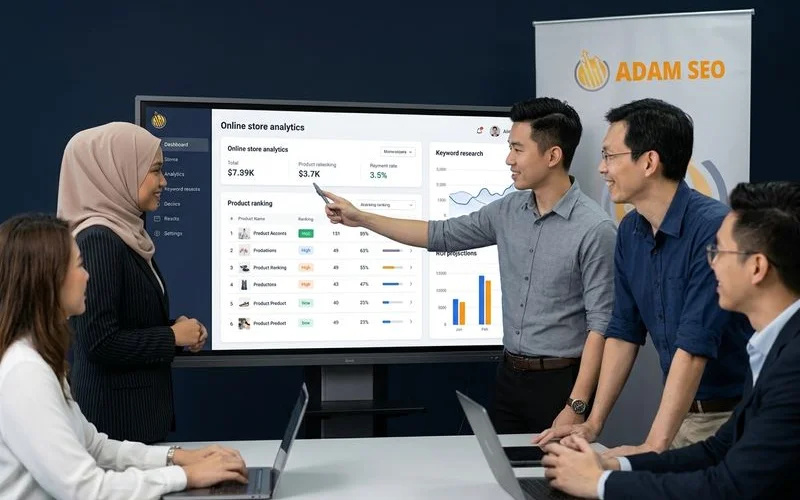 E-commerce SEO strategy session
