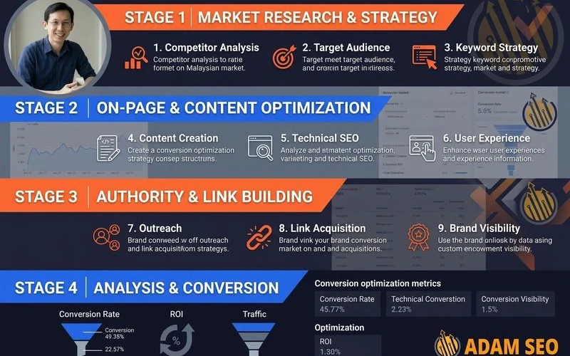 SEO process workflow