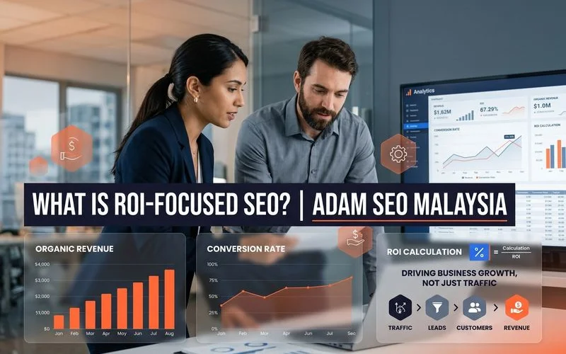 What Is ROI-Focused SEO? concept
